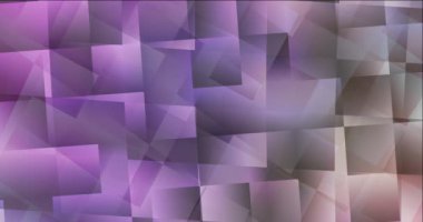 4K döngü ışık çok renkli eşkenar dörtgen ile soyut animasyon.