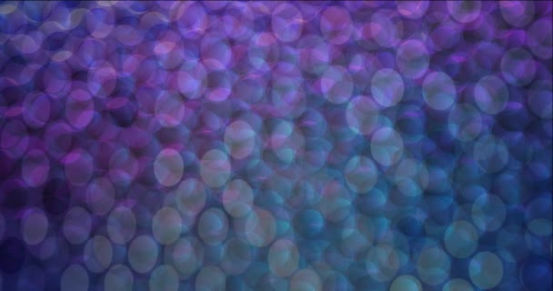 4K looping dark pink, blue abstract animation with dots. — Stock Video