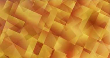 Açık turuncu çizgiler ve dikdörtgenlerle 4K döngüsü.