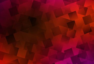 Açık pembe, dikdörtgen biçiminde kırmızı vektör dokusu. Dikdörtgenleri ve kareleri olan güzel bir çizim. Şablon bir arkaplan olarak kullanılabilir.