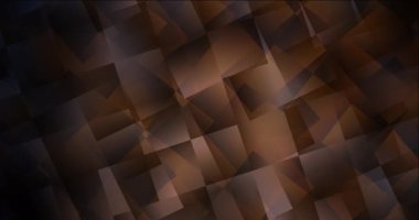 4K dikdörtgenli koyu kahverengi akış videosu.