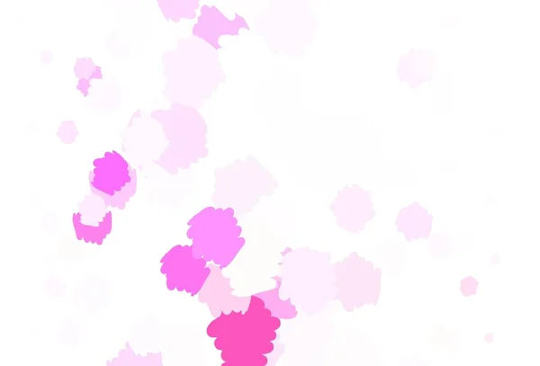 浅紫色 粉红矢量图案与随机形式 色彩斑斓的混乱形式 带有现代风格的渐变 手机的背景 — 图库矢量图片