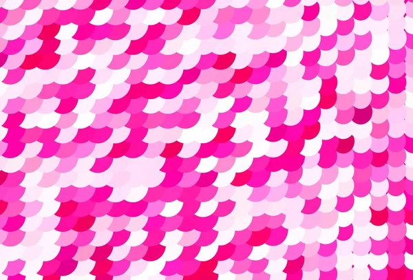 Luz Fundo Vetor Rosa Com Manchas Ilustração Abstrata Com Bolhas — Vetor de Stock