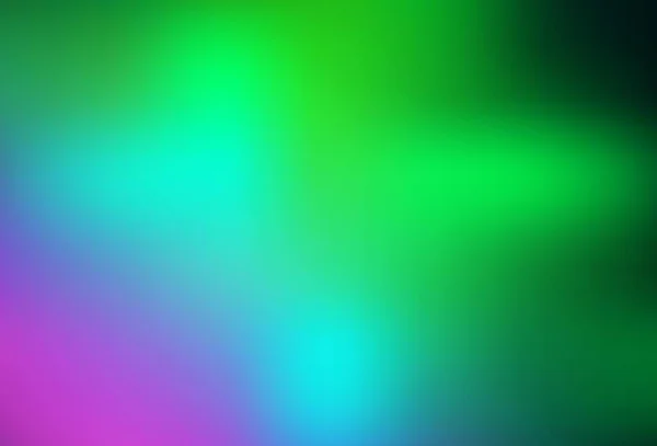 Lichtroze Groene Vector Wazig Achtergrond Nieuwe Gekleurde Illustratie Wazige Stijl — Stockvector