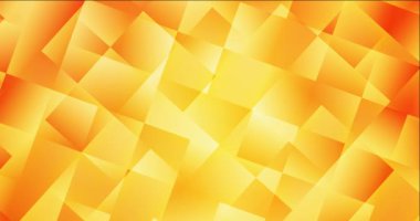 4K döngü açık sarı animasyon kare biçiminde.