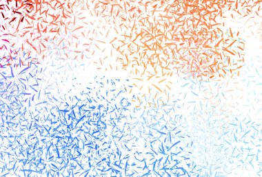 Tekrarlanan çubuklarla Light Orange vektör şablonu. Bulanık arkaplanda gradyanı olan çizgiler. Reklamlar, posterler, afişler için desen.