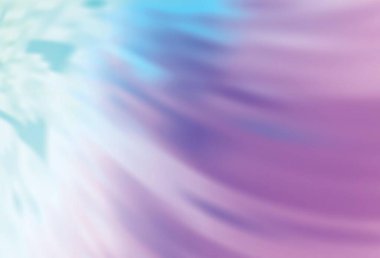 Açık pembe, mavi vektör soyut parlak doku. Gradyan tasarımlı, soyut, ışıltılı çizimler. Tasarımının yeni yolu.