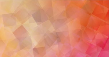 4K döngü açık kırmızı, eşkenar dörtgen ile sarı video görüntüleri.