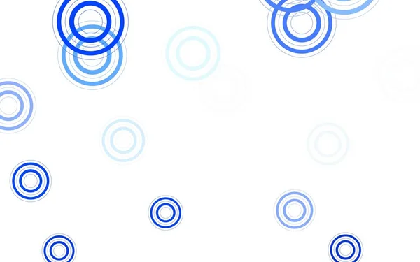 球体のライトブルーベクトルパターン 雨のぼやけた滴と光る抽象的なイラスト ポスター ウェブサイトのバナーのデザイン — ストックベクタ