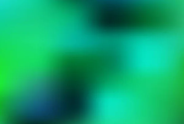 Hellgrüner Vektor Glänzender Abstrakter Hintergrund Moderne Abstrakte Illustration Mit Farbverlauf — Stockvektor