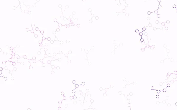 Светло Розовый Синий Векторный Фон Формами Искусственного Интеллекта Цветная Структура — стоковый вектор