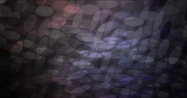 4K noktalı koyu gri soyut animasyon döngüsü.