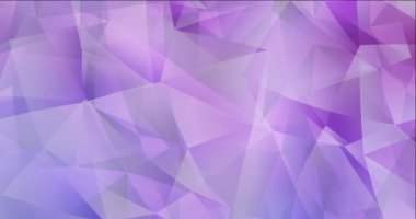 4K açık mor, pembe çokgen soyut görüntüler.