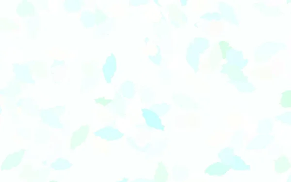 Світло Блакитний Жовтий Векторний Фон Фігурами Мемфіса Ілюстрація Барвистими Градієнтними — стоковий вектор