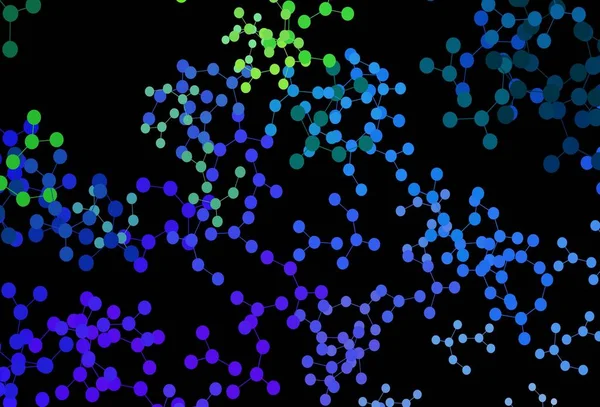 Σκούρο Μπλε Πράσινο Διανυσματικό Πρότυπο Δομή Τεχνητής Νοημοσύνης Χρωματιστή Δομή — Διανυσματικό Αρχείο