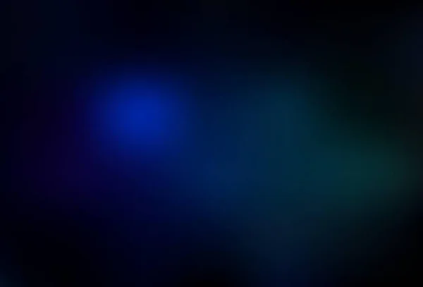 Темно Синій Зелений Векторний Барвистий Розмитий Фон Елегантна Яскрава Ілюстрація — стоковий вектор