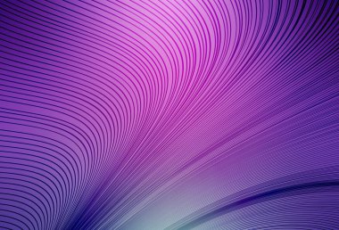 Eğri çizgileri olan açık pembe vektör arkaplan. Basit bir şekilde yepyeni renkli bir tasvir. Markan için yeni kompozisyon.