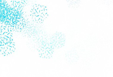 Keskin çizgileri olan açık mavi vektör deseni. Çizgilerle modern geometrik soyut çizim. Güzel geçmişiniz için şablon.