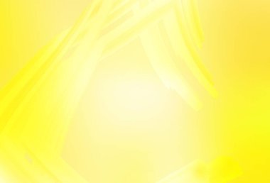 Açık sarı vektör soyut bulanık yerleşim. Parlak renkli bir illüstrasyon. İş tasarımınız için yeni biçim.