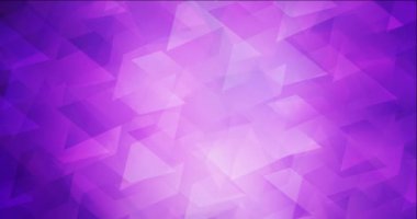 4K döngü açık mor, pembe görüntüler çokgen biçiminde.