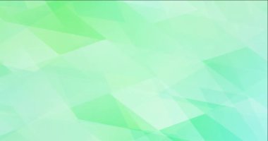 4K döngü açık yeşil animasyon kare biçiminde.