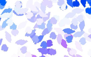 Soyut biçimlerde hafif BLUE vektör dokusu. Modern tarzda değişen renkli kaotik formlar. Bir cep telefonu için arka plan.