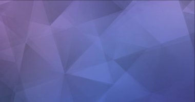 4K açık pembe, çokgen şekilli mavi video.