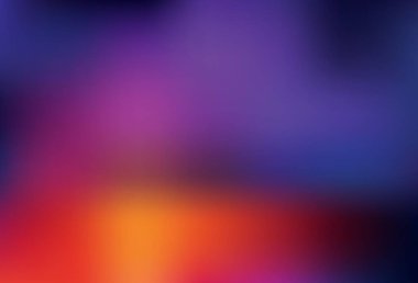 Koyu pembe, sarı vektör parlak deseni bulanıklaştırdı. Eğilimli zarif, parlak bir çizim. İş tasarımınız için yeni biçim.