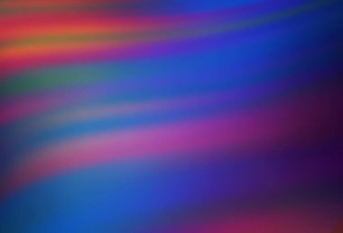 Açık mavi, kırmızı vektör soyut parlak arkaplanı bulanıklaştırdı. Soyut ve gradyan renkte renkli çizimler. Marka kitabı için zarif bir arkaplan.