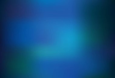 Koyu mavi vektör renkli bulanık arkaplan. Eğilimli zarif, parlak bir çizim. İşiniz için yeni tasarım.