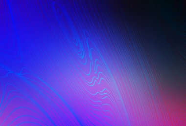 Koyu pembe, çizgili mavi vektör düzeni. Yaratıcı illüstrasyon, yarım tonlu ve eğimli. Web siteniz için soyut tasarım.