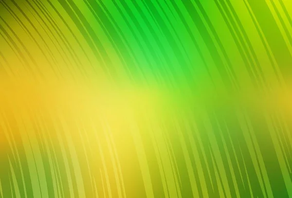 Hellgrüne Gelbe Vektor Abstrakte Helle Textur Leuchtend Bunte Illustration Smartem — Stockvektor
