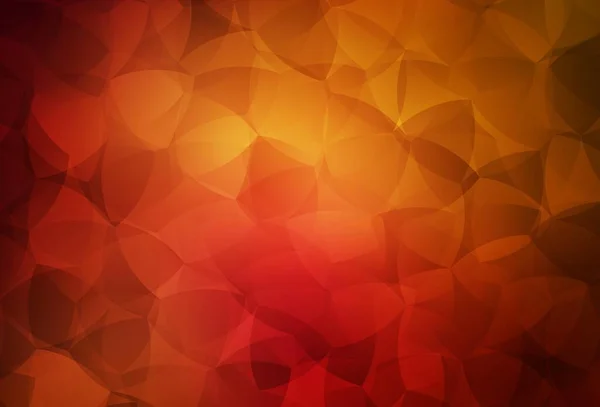 Тёмный Красный Вектор Абстрактный Многоугольный Шаблон Яркая Красочная Иллюстрация Треугольниками — стоковый вектор