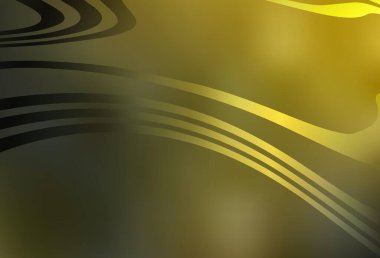 Koyu yeşil, sarı vektör parlak deseni bulanıklaştırdı. Soyut renkli gradyan çizimi. Tasarımlar için arka plan.