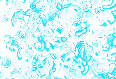 Açık pembe, kaotik şekilli mavi vektör şablonu. Modern tarzda değişen renkli kaotik formlar. İşiniz için en iyi akıllı tasarım.