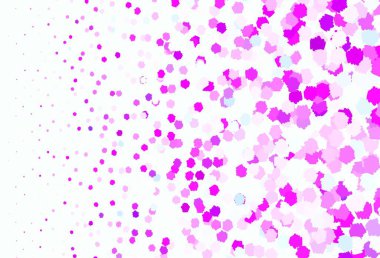 Açık pembe, soyut şekilli mavi vektör dokusu. Modern tarzda değişen renkli kaotik formlar. İşiniz için en iyi akıllı tasarım.