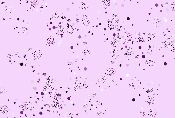 Textura Vectorial Rosa Claro Con Formas Abstractas Diseño Decorativo Estilo — Archivo Imágenes Vectoriales