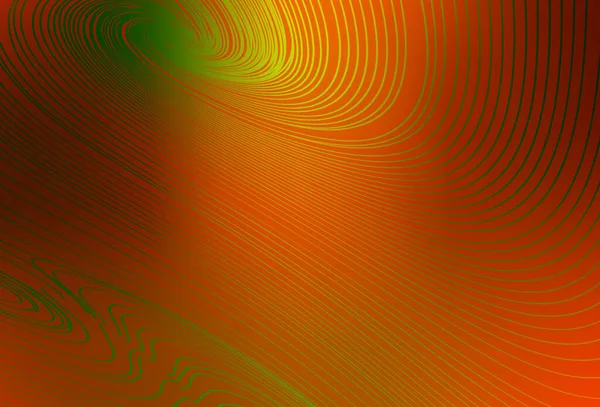 Texture Vectorielle Rouge Clair Avec Des Lignes Courbées Échantillon Géométrique — Image vectorielle