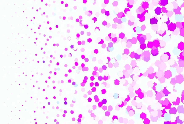 Açık pembe, soyut şekilli mavi vektör dokusu. Modern tarzda değişen renkli kaotik formlar. İşiniz için en iyi akıllı tasarım.