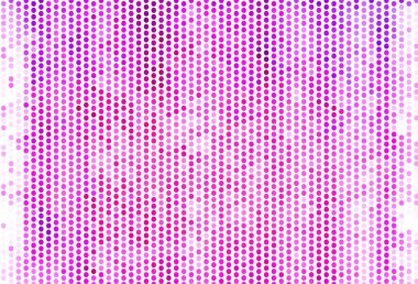 Disklerle açık pembe vektör dokusu. Doğa tarzında bulanık halkaları olan güzel renkli çizimler. Poster ve web siteleri için tasarım.