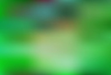 Açık yeşil vektör soyut parlak dokuyu bulanıklaştırdı. Parlak renkli bir illüstrasyon. Tasarımlar için arka plan.