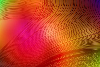 Eğri çizgileri olan koyu renkli vektör deseni. Eğimli çizgileri olan zarif parlak bir illüstrasyon. Fikirlerin için bir örnek..