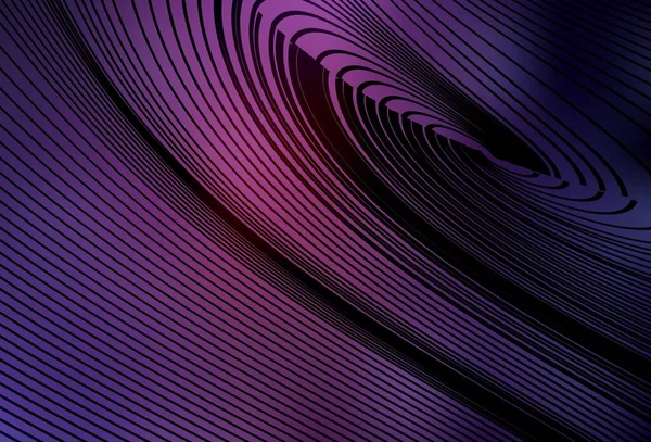 Темно Фіолетове Рожеве Векторне Компонування Яскравими Лініями Елегантна Яскрава Ілюстрація — стоковий вектор