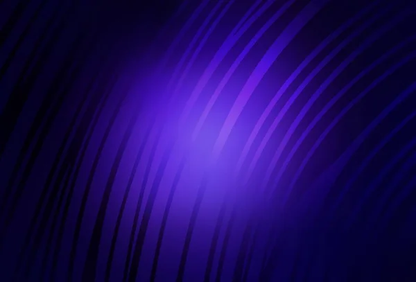 Темно Фіолетовий Векторний Фон Блискучими Лініями Барвиста Градієнтна Ілюстрація Простому — стоковий вектор