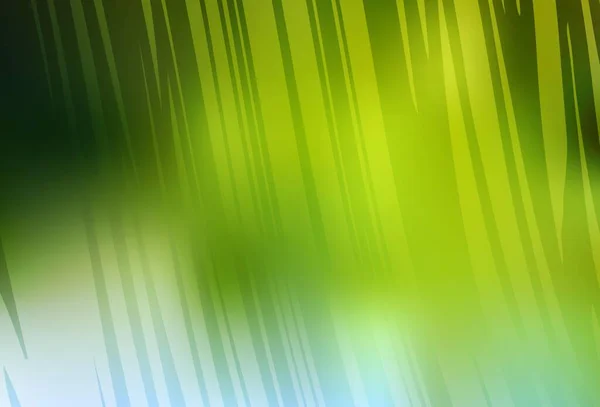 Hellgrünes Gelbes Vektorabstrakt Verschwommenes Layout Abstrakte Farbenfrohe Illustration Mit Farbverlauf — Stockvektor