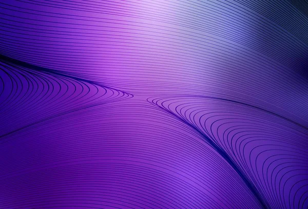 Светло Фиолетовая Розовая Текстура Изогнутыми Линиями Красочный Геометрический Образец Градиентными — стоковый вектор