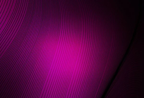 Темно Рожевий Векторний Візерунок Вигнутими Лініями Барвисті Ілюстрації Абстрактному Стилі — стоковий вектор