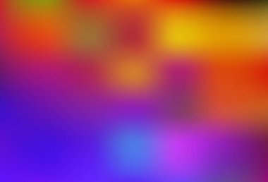 Açık pembe, sarı vektör renkli bulanık arkaplan. Soyut ve gradyan renkte renkli çizimler. İş tasarımınız için yeni biçim.