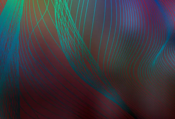 Темний Багатобарвний Вектор Глянцеве Абстрактне Компонування Абстрактні Барвисті Ілюстрації Градієнтом — стоковий вектор