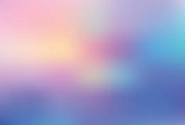 Светло Розовый Голубой Вектор Размыт Блеском Искушением Блестящая Абстрактная Иллюстрация — стоковый вектор